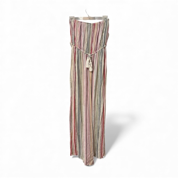 Elan Pants - Elan Multicolor Striped Jumpsuit